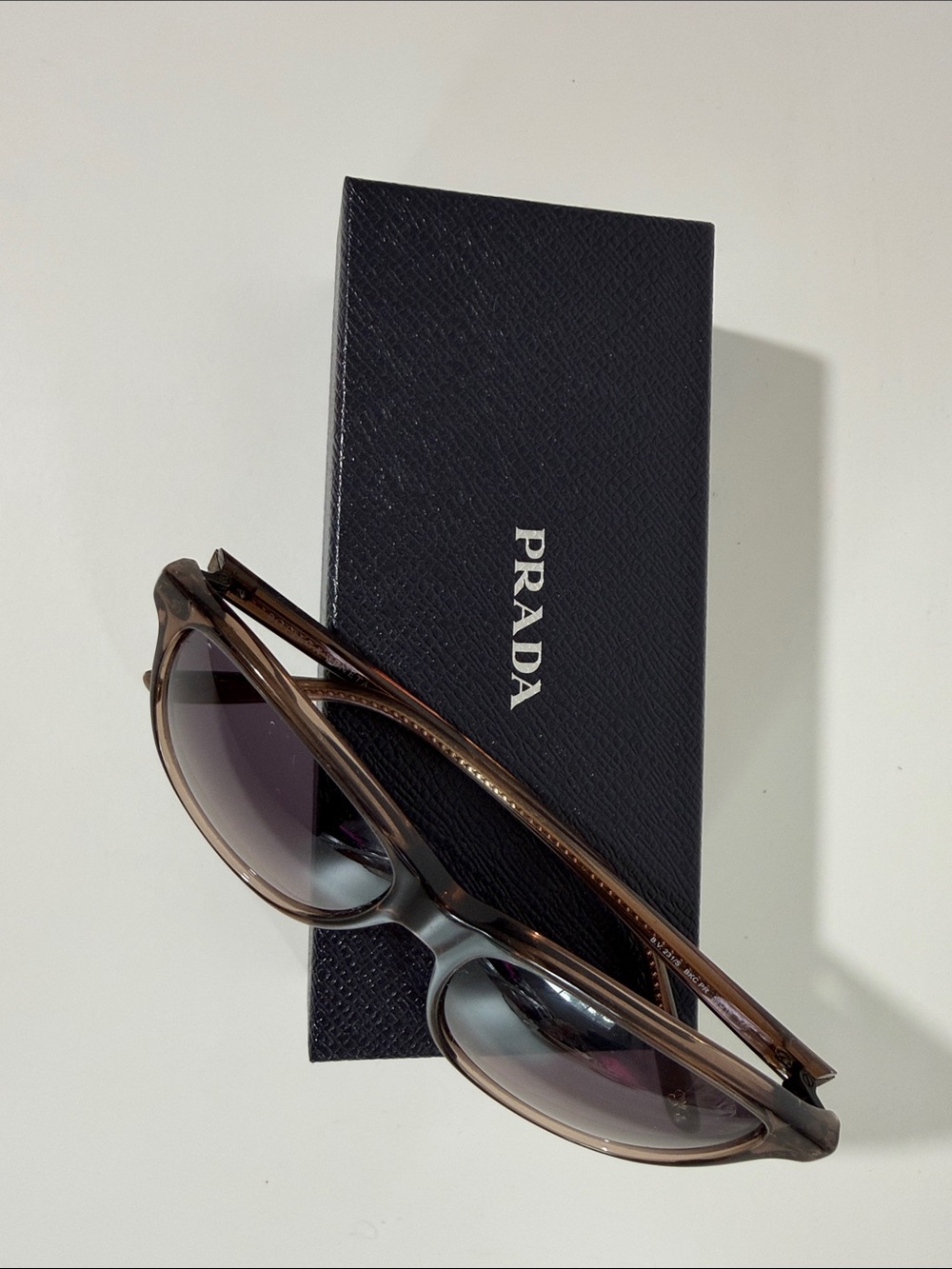 Bottega Veneta Translucent Brown Sunglasses with Smoky Lenses - Picture 10 of 10